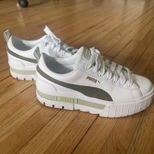 Puma Mayze platform tennis shoes